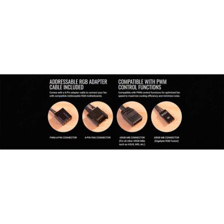 Ventilador Caja Aerocool Eclipse 12 Anillo Led Rgb 12cm 