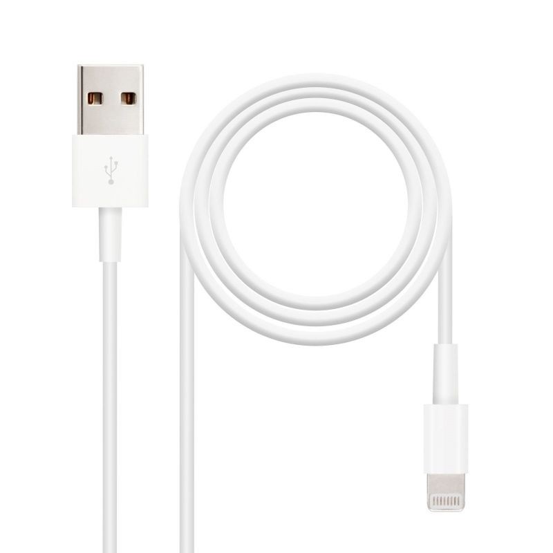 Cable Usb Iphone Ipad Lightning Compatible 2 Metros