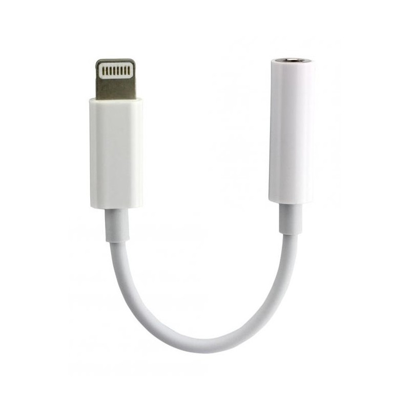 Adaptador de Lightning a auriculares de 3,5 mm Compatible 