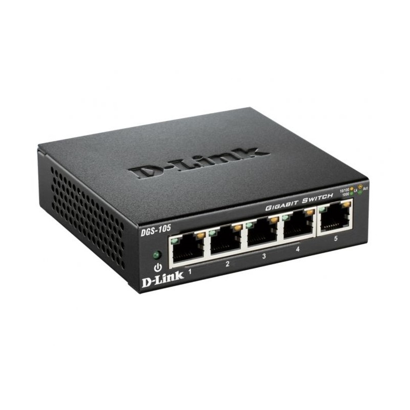Switch 5-Port D-Link Gigabit DGS-105