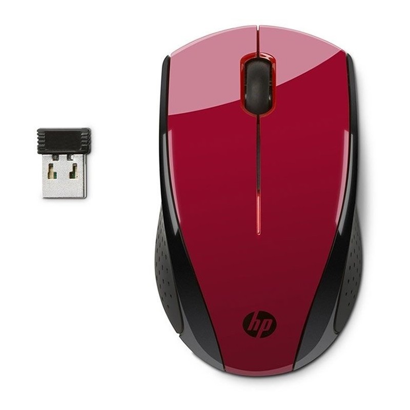 Raton Inalámbrico Hp X3000 Rojo