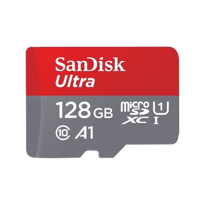 Micro SD SanDisk Ultra 128GB microSD XC UHS-I 140MBs