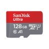 Micro SD SanDisk Ultra 128GB microSD XC UHS-I 140MBs
