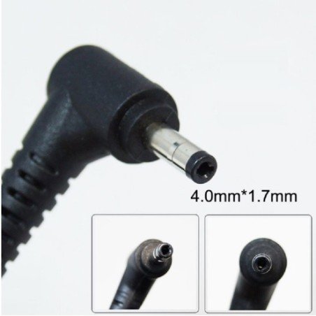 Cargador Portatil Compatible Lenovo 20V 2,25A 45W 4,0 x 1,7mm
