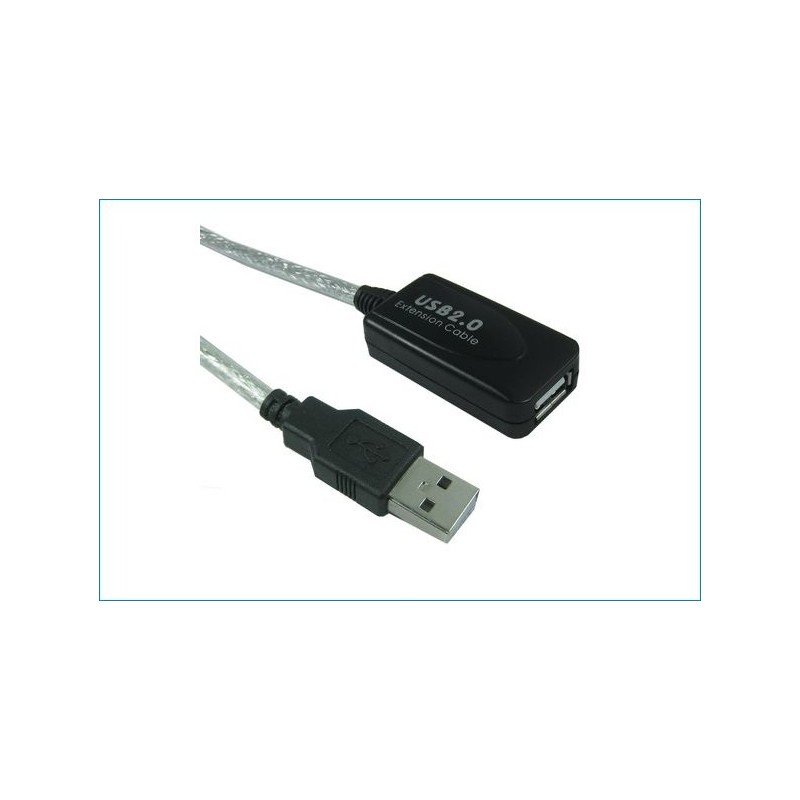 Cable Usb Prolongador Activo Alfa 5m.