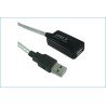 Cable Usb Prolongador Activo Alfa 5m.