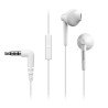 Auriculares Intrauditivos Panasonic RP-TCM55/ con Micrófono/ Jack 3.5/ Blancos