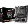 Placa Base AM4 MSI A320M-A PRO 