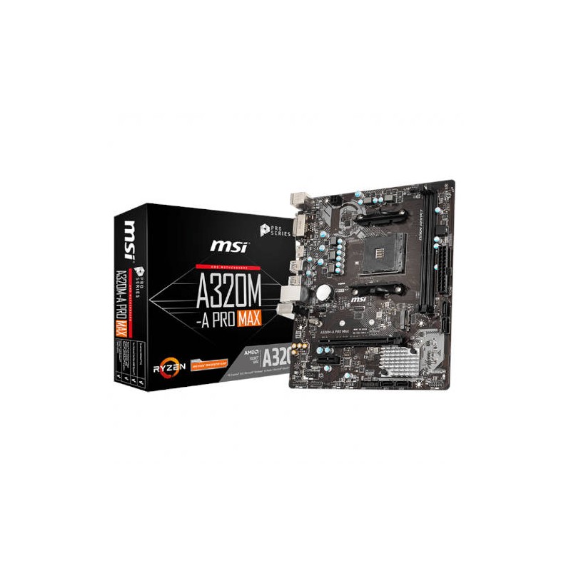 Placa Base AM4 MSI A320M-A PRO Max