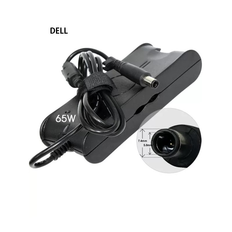 Cargador Portatil Compatible DELL 19,5V 3,34A 7,4X5,0MM