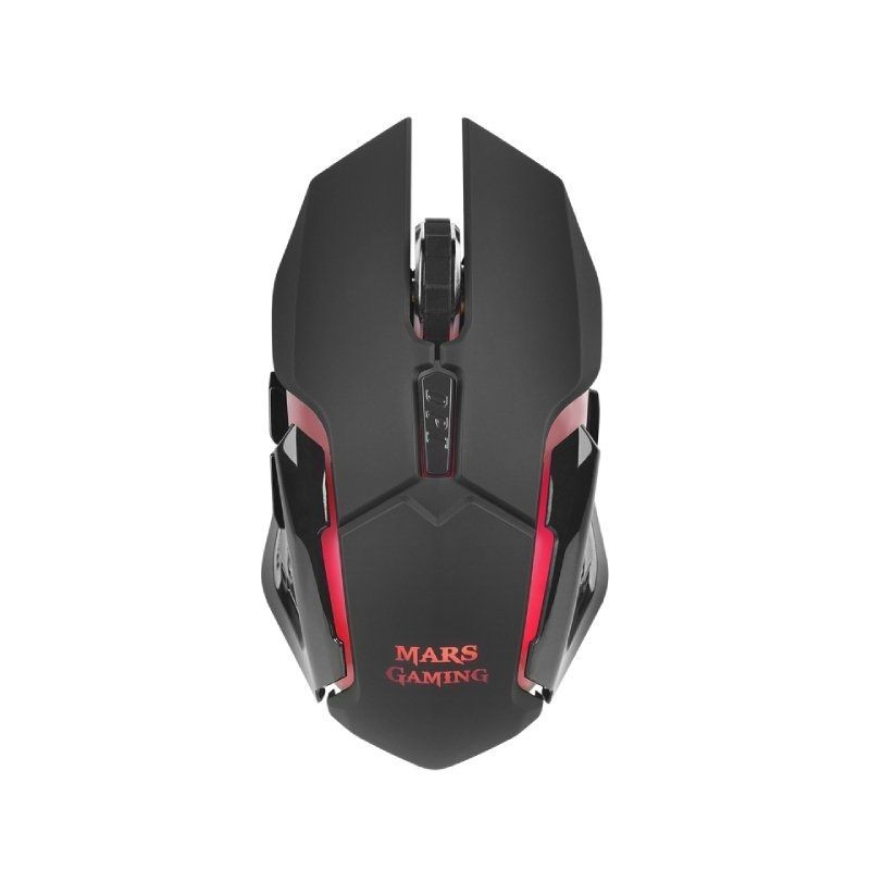 Raton Inalambrico Mars Gaming MMW DPI800/1600/3200 RGB Flow