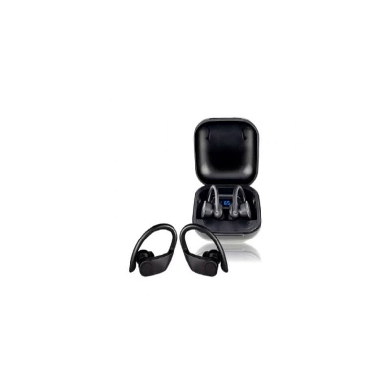 Auriculares Deportivos Bluetooth Daewoo TWS SPORT DW2012 con estuche de carga/ Autonomía 3h/ Negros