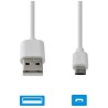 Cable Usb A Micro Usb Grab'n Go 2 Metro Blanco