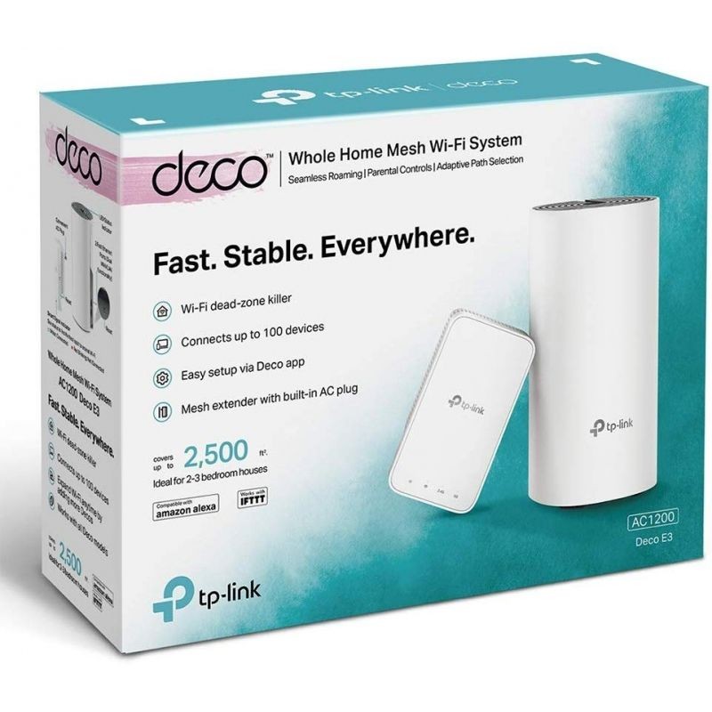 Sistema Wifi Mesh Tp-link Deco E3 2-Pack - 2.4/5ghz