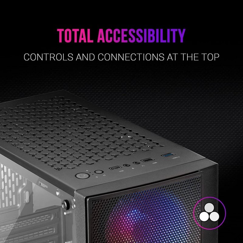 Caja Gaming Semitorre Mars Gaming MC320