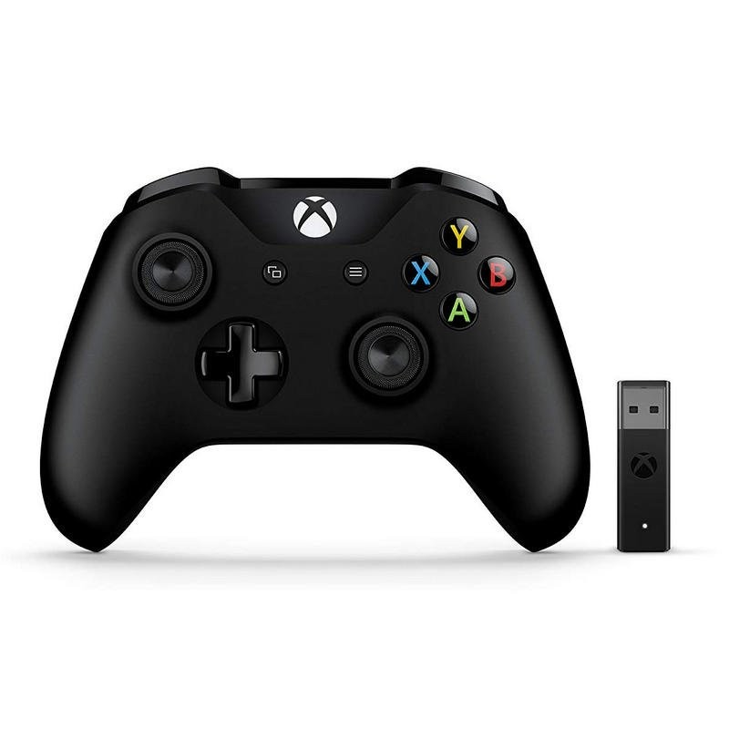 Mando Microsoft Xbox One para PC + Wireless Adaptador (Remanofacturado)