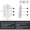 Raton Logitech M350 Blanco