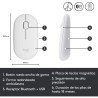 Raton Logitech M350 Blanco