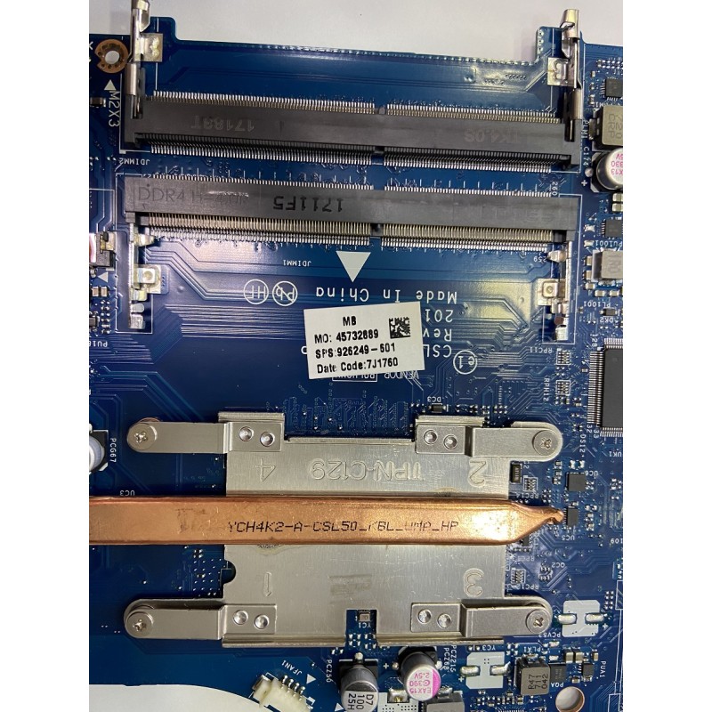 Placa Base HP 250 G6 i3-6006U Motherboard LA-E791P 926249-501 Usada