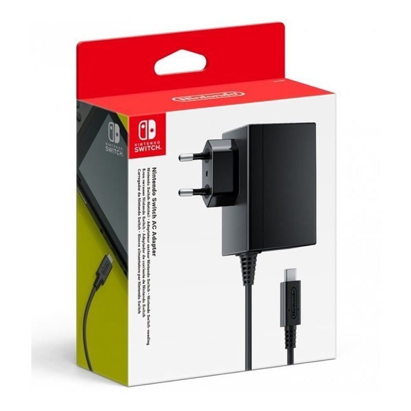 Cargador Nintendo Switch Original USB-C