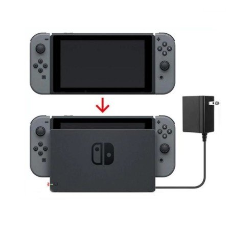 Cargador Nintendo Switch Copatible USB-C 15V