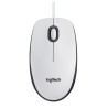 Raton Optico Logitech M100 Blanco