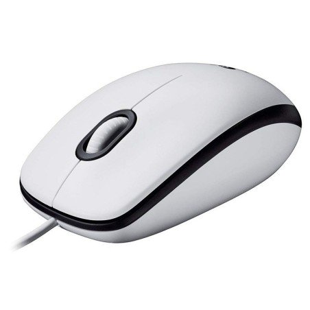 Raton Optico Logitech M100 Blanco