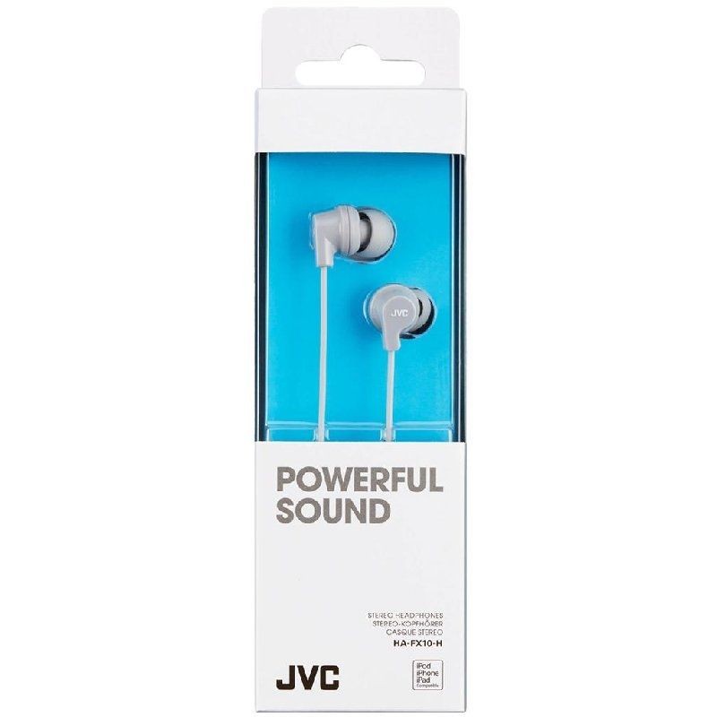 Auriculares Intrauditivos JVC HA-FX10 Grises