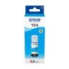 Bote Tinta Epson Original 104 Cyan