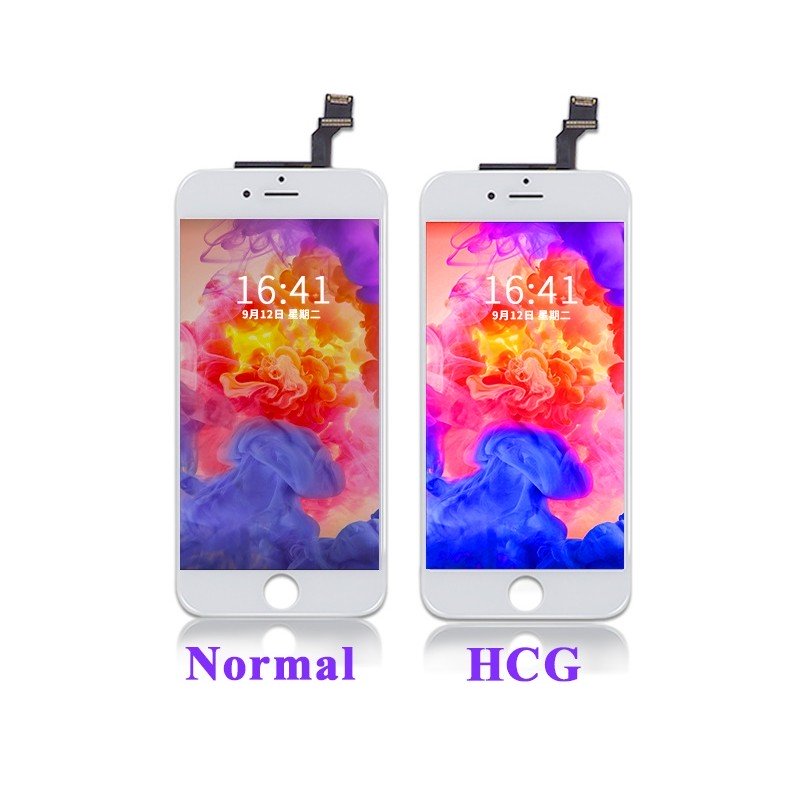Pantalla completa Iphone 6 Blanca HCG Alto Constraste