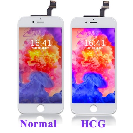 Pantalla completa Iphone 6 Blanca HCG Alto Constraste