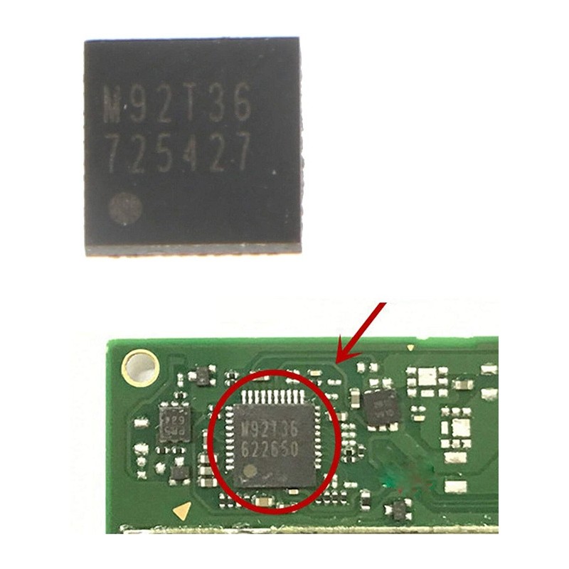 Repuesto Chip Ic M92T36 original Nintendo Switch