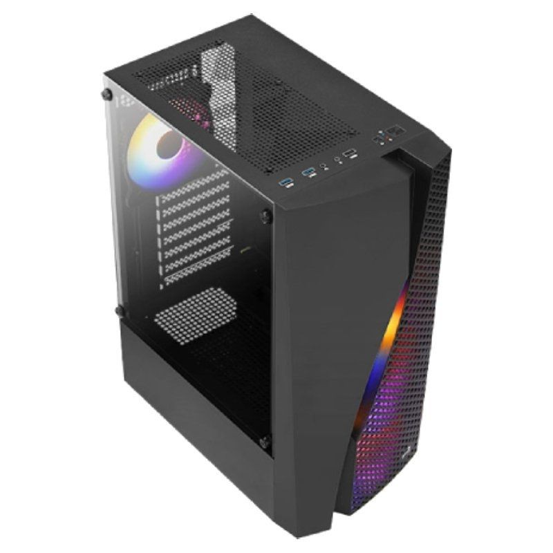 Caja Gaming Semitorre Aerocool Wave V2