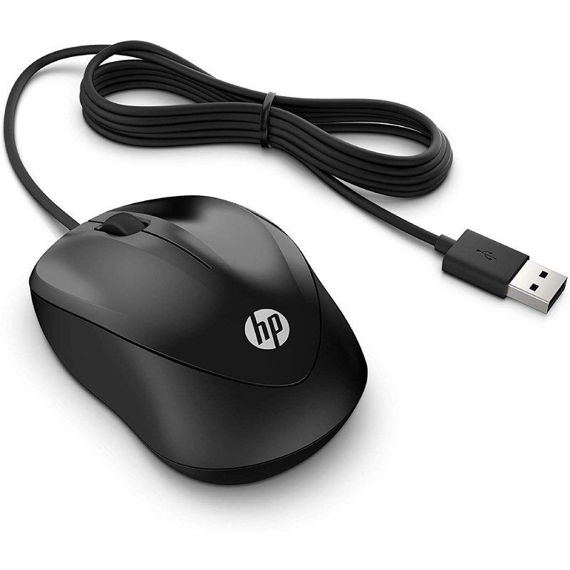 Raton Optico HP 1000 Negro