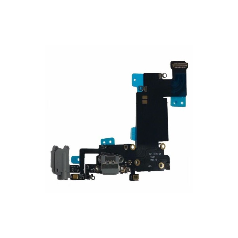 Flex Conector Carga Y Audio Jack Blanco Para IPhone 6s Plus