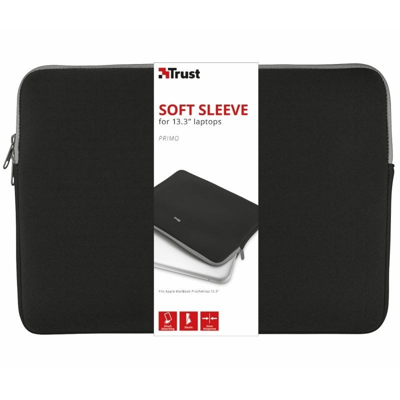 Bolsa Portatil Trust 13,3" Neopreno Negra