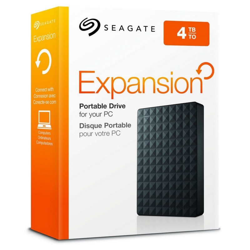 Disco Duro Externo Seagate Expansion STEA1000400-2,5" 4TB