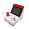 Consola Mini Recreativa Arcade Retro 360 Juegos Rojo/Blanco