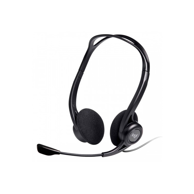 Auricular con micro Logitech 960 USB Negro