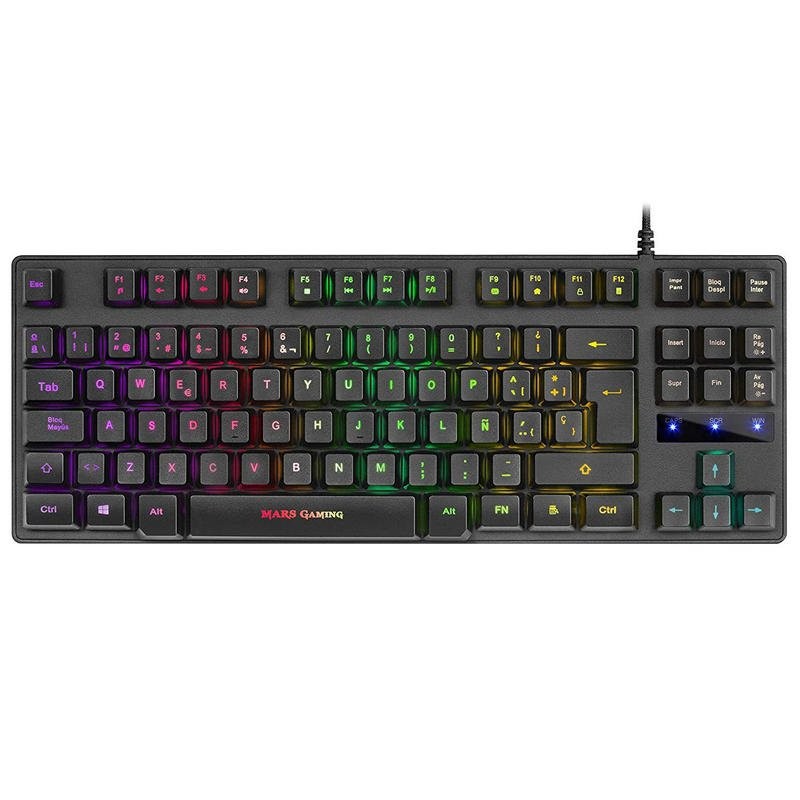 Teclado Mars Gaming  MKTKL Switches H-mechanical RGB