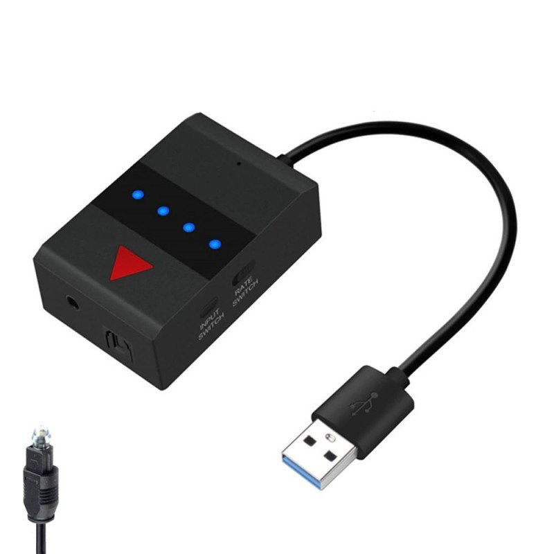 Convertidor audio Digital Spdif Coaxial Analogico a Bluetooth 5,0