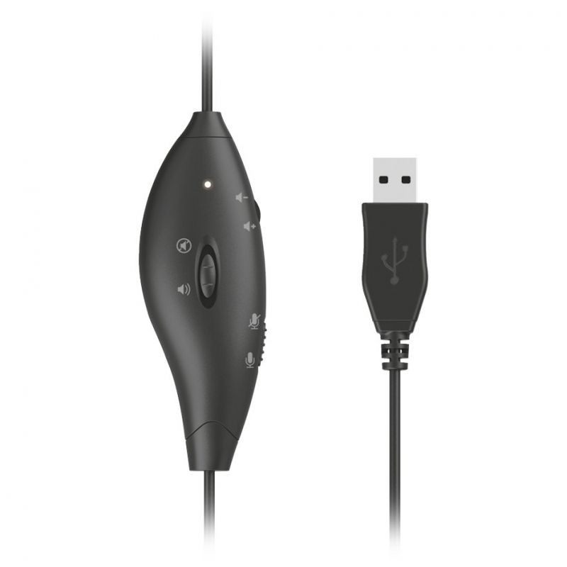 Trust Auriculares Con Microfono Mauro Usb 17591