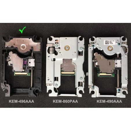 Lente Completa PS4 Slim / PRO KEM-496 Lente + Carro