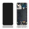 Pantalla completa con marco para Samsung Galaxy A50 A505 LCD negra Compatible