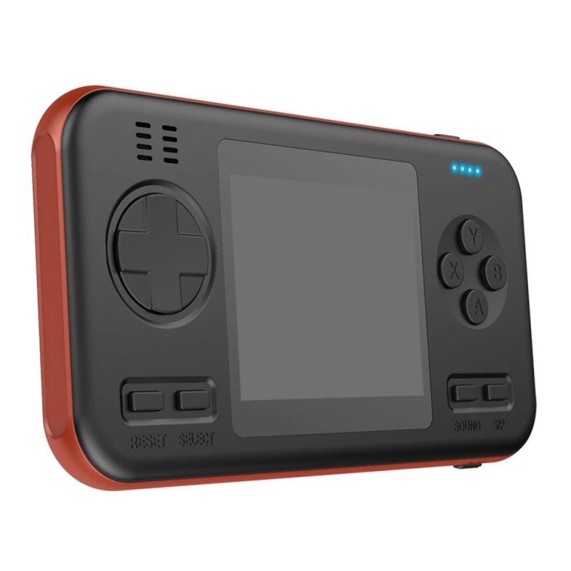 Consola Clásica Portatil + Powerbank 416 Juegos Naranja/Negro