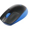 Raton Logitech inalambrico M190 Negro Azul