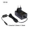 Fuente Alimentacion 12V 2A Clavija 3,5mm