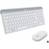 Teclado y Raton Logitech Wireless Mk470 Blanco