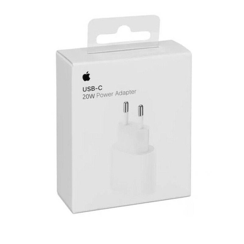 Cargador de Pared Apple MHJE3ZM/A/ 1xUSB Tipo-C/ 20W
