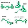 Flex Botones Mando Dualshock 4 PS4 JDS JDM 040 Green